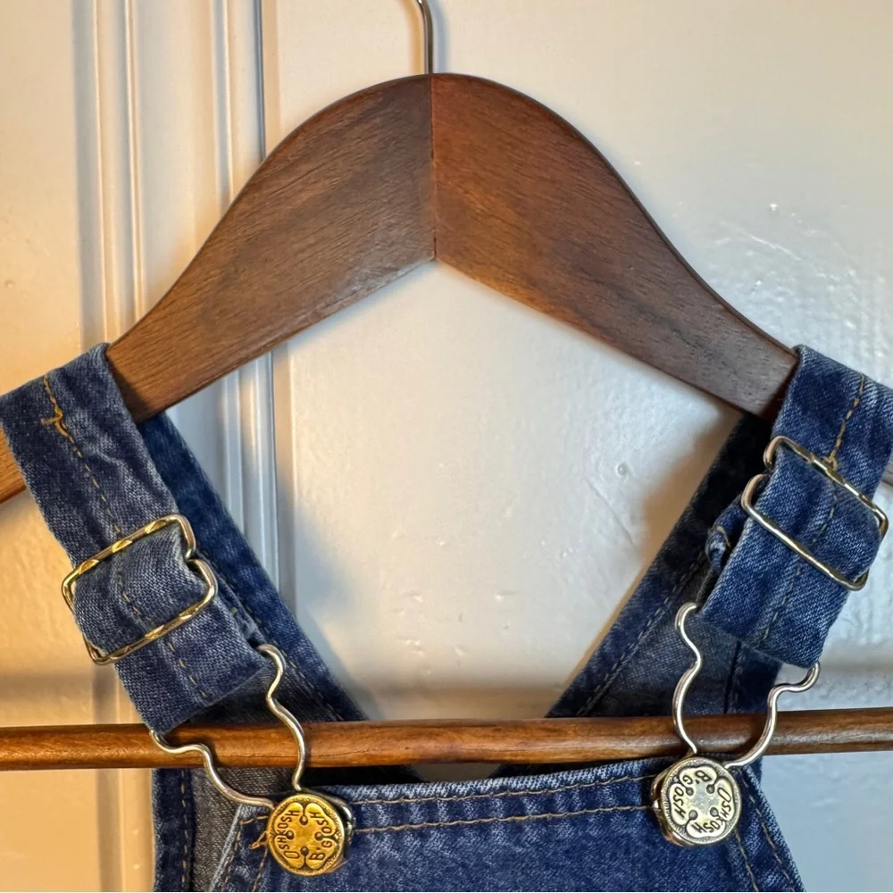 Vintage OshKosh B'gosh Blue Jean Cowboy Overalls 18 Months USA Farmer Ranch‎